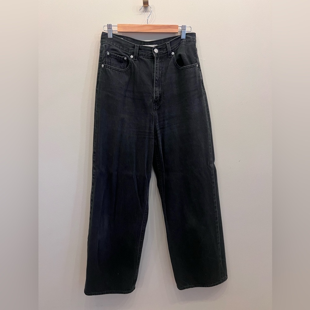 Levi's Black High Loose Jeans
